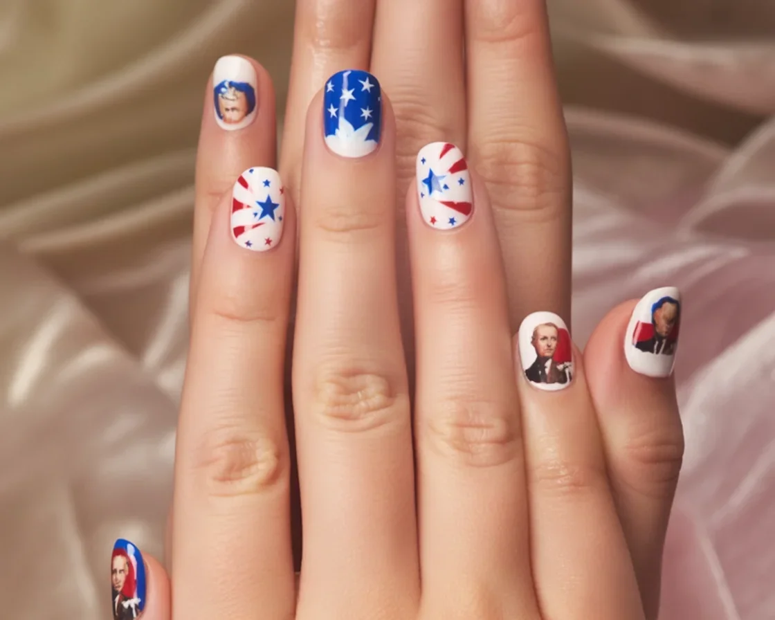 Surreal nail art showcasing whimsical designs and mind-bending illusions.