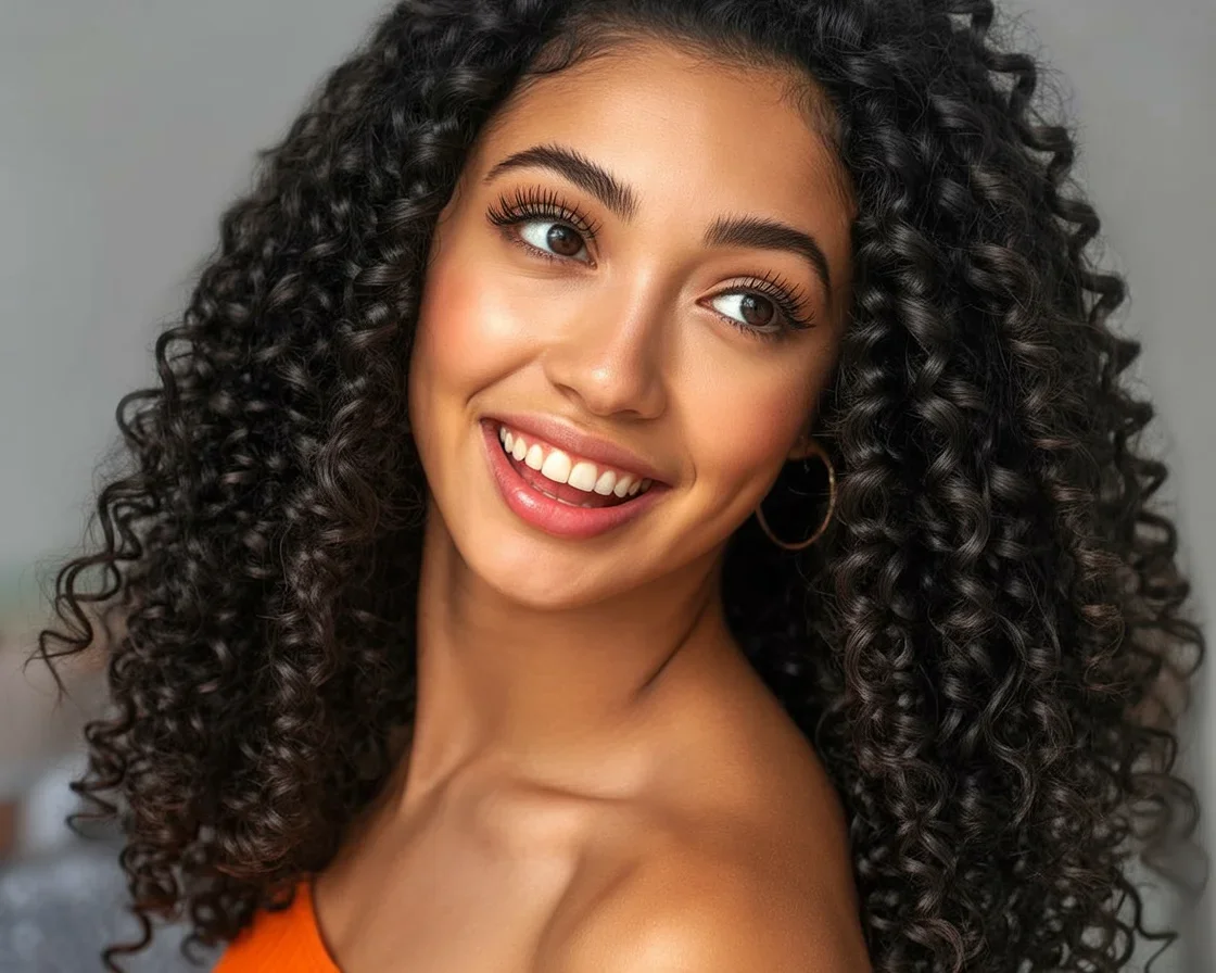 Diverse curly crochet hair styles showcasing protective hairstyles and natural curls.