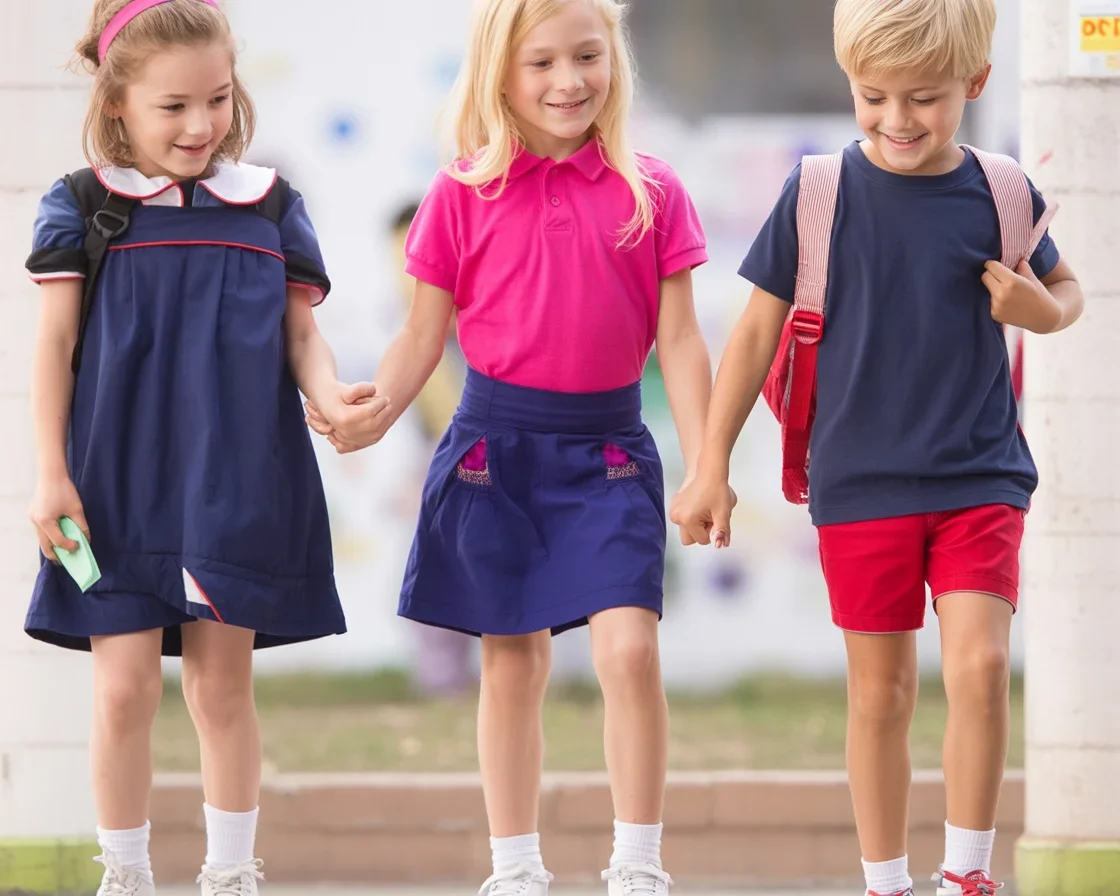 Stylish first day of school outfits for boys including shirts, pants, and accessories.