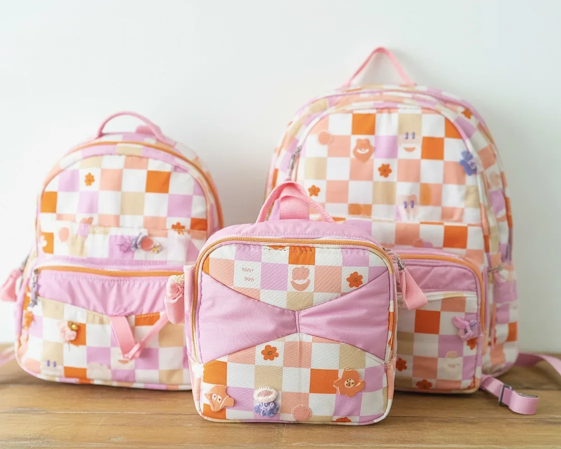 Stylish first day of school outfit for girls in trendy colors and designs.