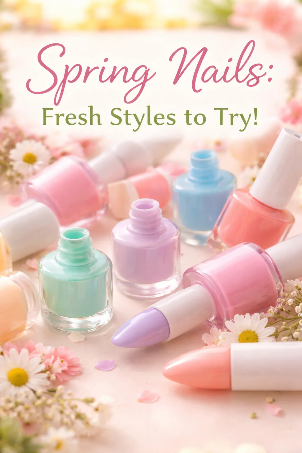 Get Ready for Spring Nails: Fresh Styles to Try This Season!