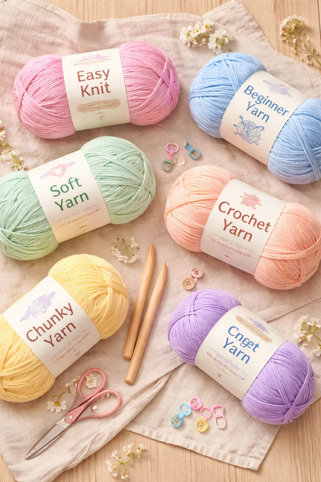 Beginner Crochet: What You Really Need to Start (Yarn, Hooks & Tools)