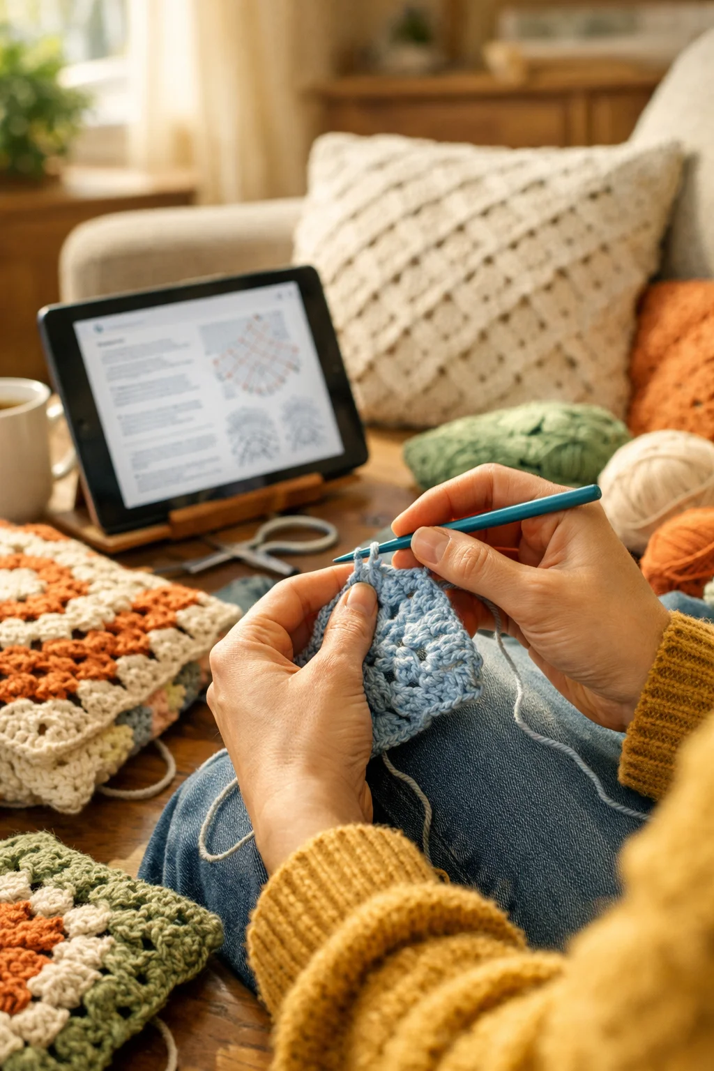 Easy Crochet Pillow Cover Pattern (Beginner-Friendly)