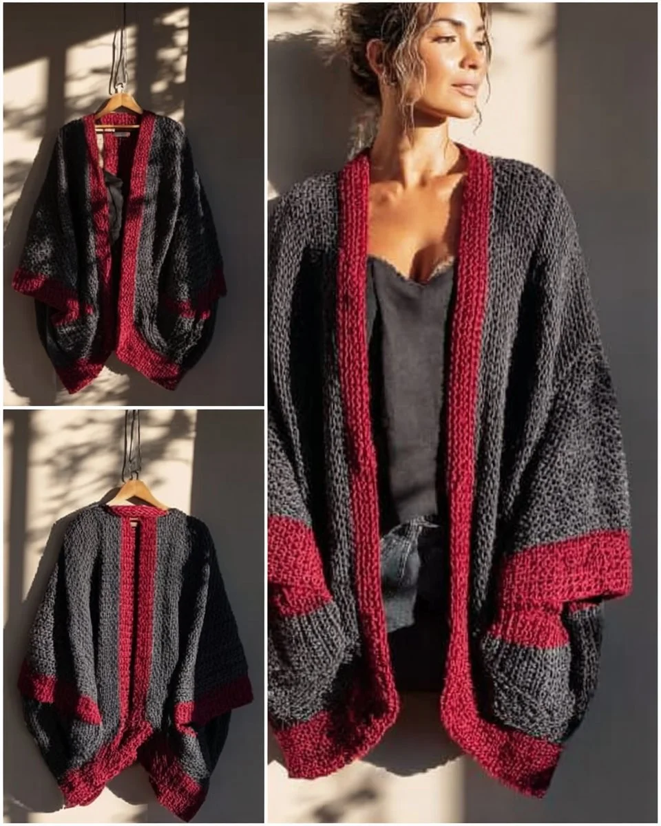 Free Crochet Blood Moon Cardigan