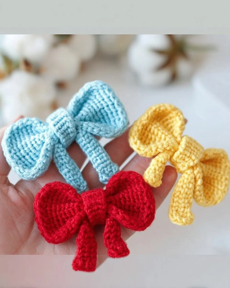 Free Crochet Bow Pattern