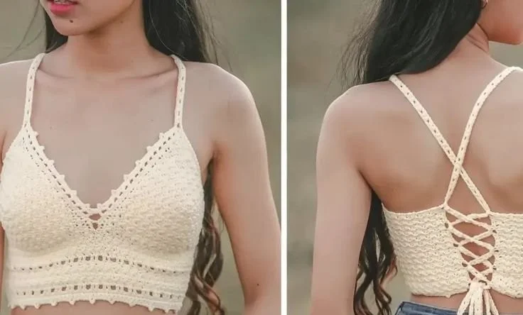 Crochet a Classic: Free Vintage Bralette Pattern