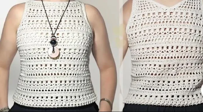 Free Crochet Blouse Pattern: DIY Your Perfect Summer Top - Trendcrochet