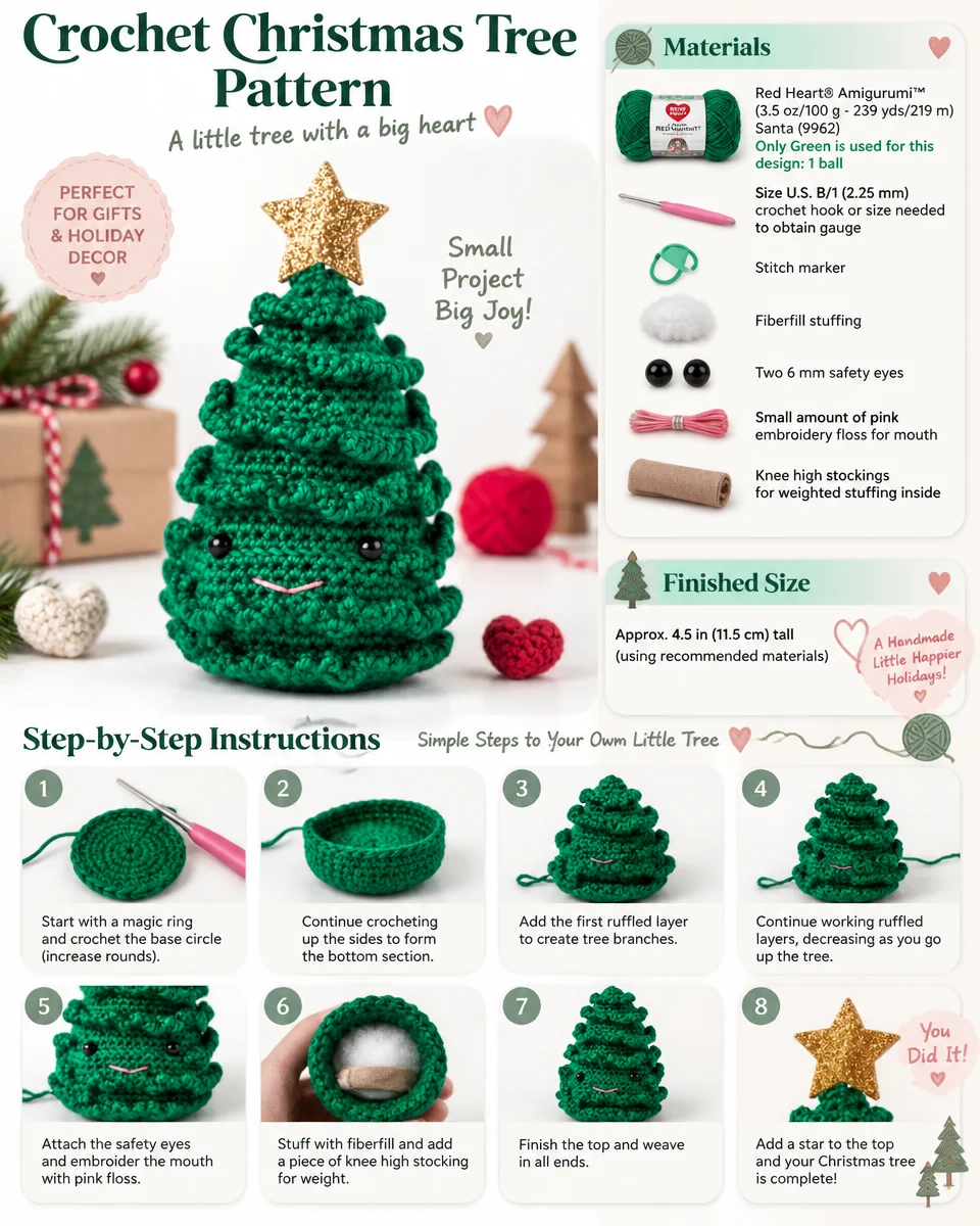 Cozy Crochet Christmas Tree Pattern