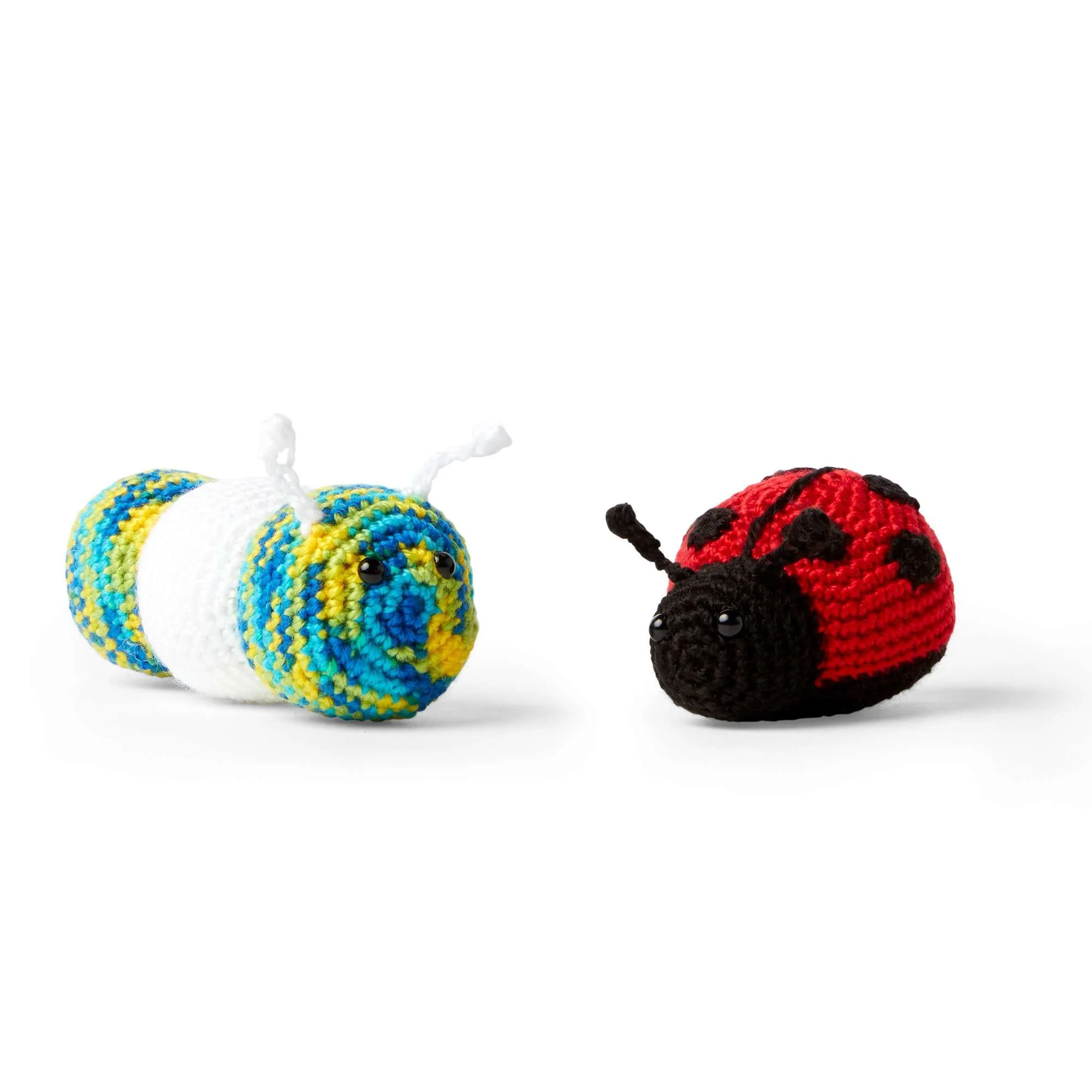 Crochet Ladybug and Caterpillar Amigurumi Pattern
