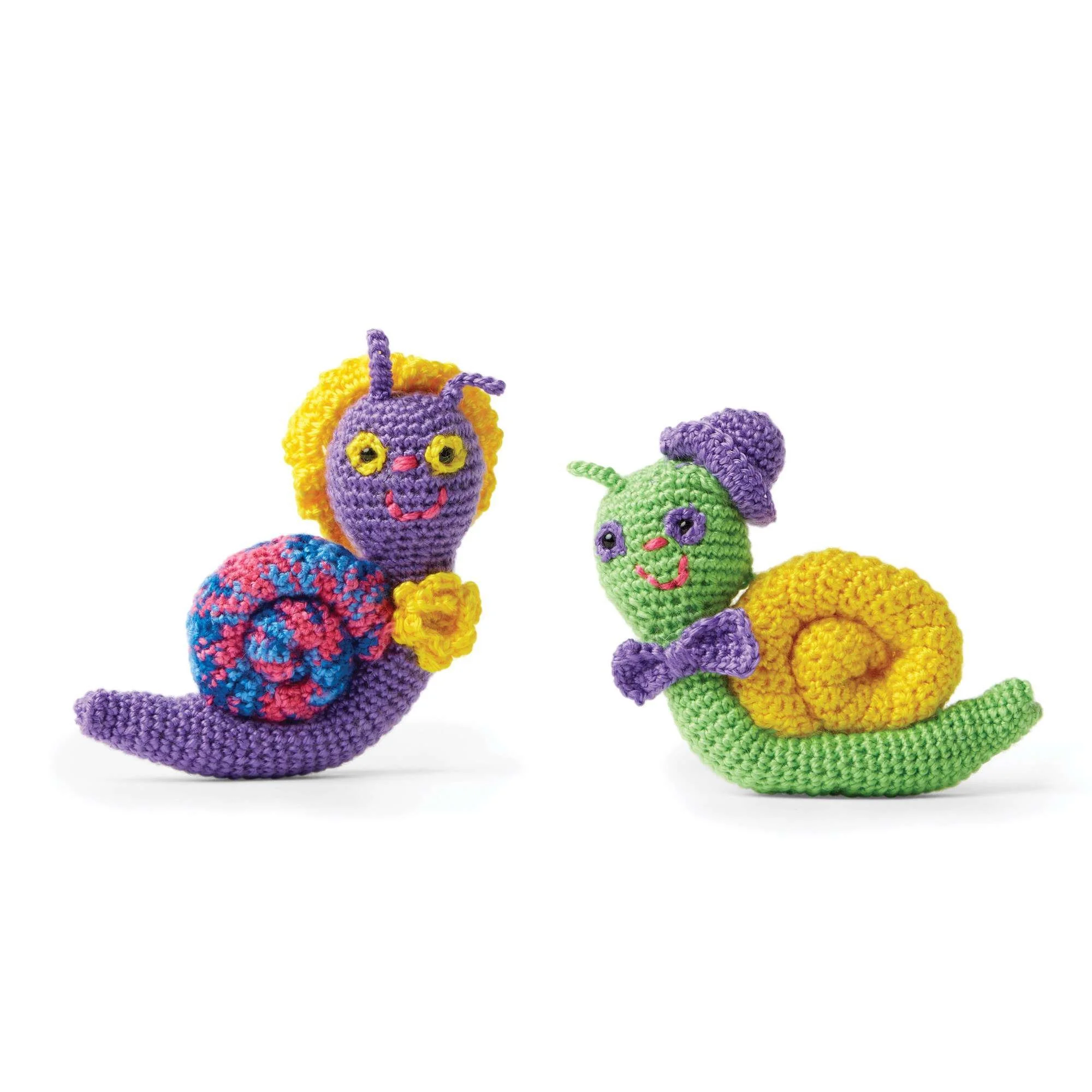 Crochet Pattern for a Snail Couple