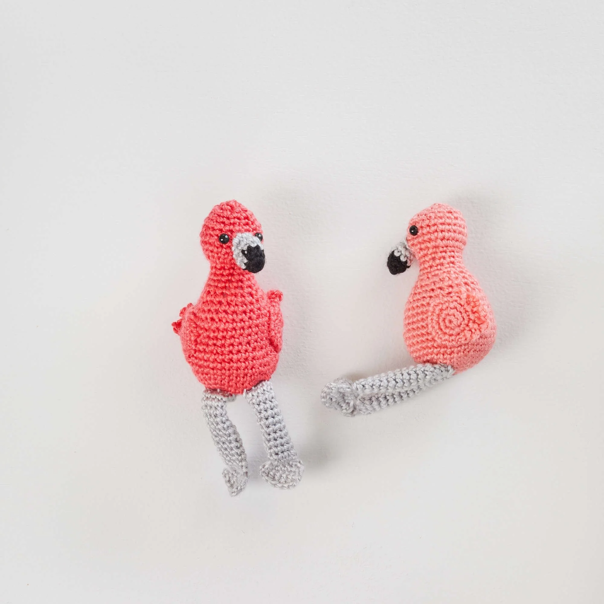 Two Flamingos Crochet Pattern: Fiona and Fred
