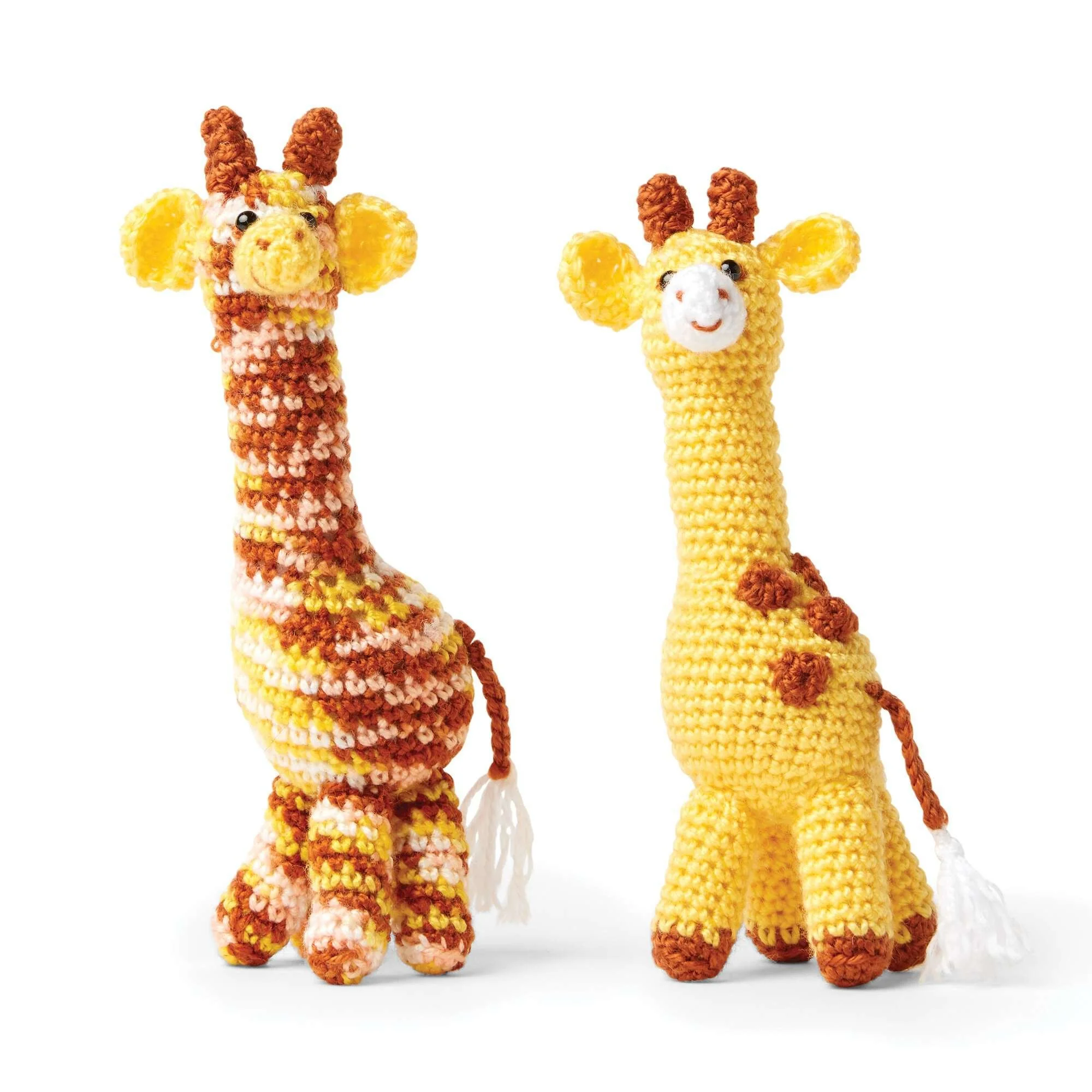 Two Happy Giraffes Crochet Pattern